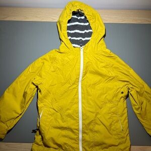 Boden Bright Yellow Kids Raincoat